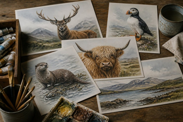 7 Best Online Galleries for Authentic Scottish Wildlife Art - Cairngorm Artists