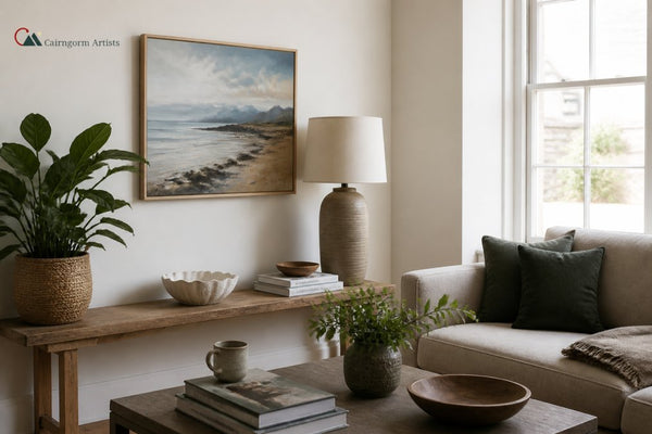 How to Display Original Art at Home: A 2026 Guide - Cairngorm Artists