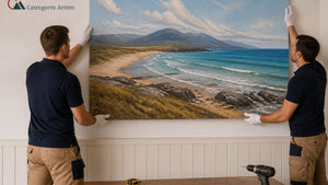 How to Hang Large Coastal Paintings: A Step-by-Step Guide - Cairngorm Artists