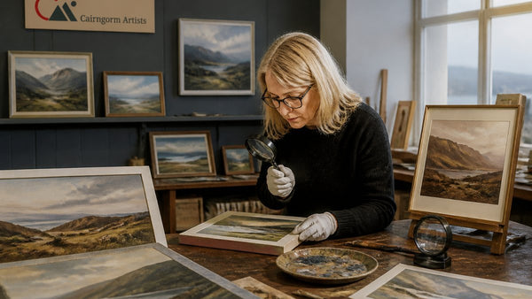 Identifying Authentic Scottish Landscape Paintings - Cairngorm Artists