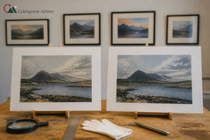 Original vs Reproduction Scottish Landscape Prints - Cairngorm Artists