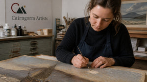 Restoring Damaged Scottish Canvas Paintings: A 2026 Guide - Cairngorm Artists