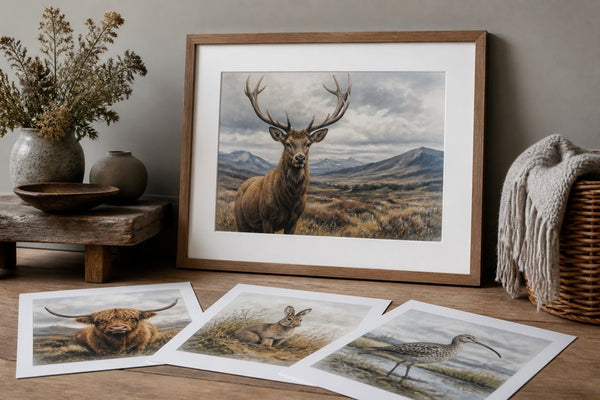 Scottish Highland Wildlife Art Prints to Transform Your Home - Cairngorm Artists