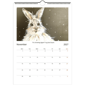 Artist Showcase 2025 Wall Calendar – Seasonal Artwork Collection - Cairngorm Artists