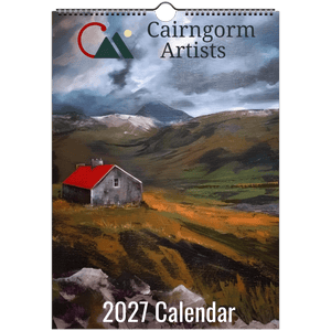 Artist Showcase 2025 Wall Calendar – Seasonal Artwork Collection - Cairngorm Artists