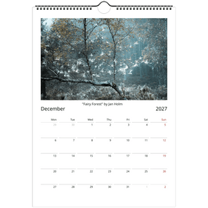 Artist Showcase 2025 Wall Calendar – Seasonal Artwork Collection - Cairngorm Artists