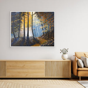 At Peace Light - canvas print from original artwork - Cairngorm Artists