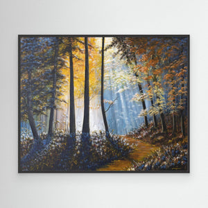 At Peace Light - canvas print from original artwork - Cairngorm Artists