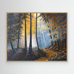 At Peace Light - canvas print from original artwork - Cairngorm Artists