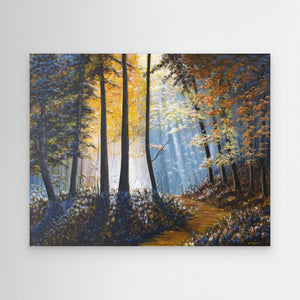 At Peace Light - canvas print from original artwork - Cairngorm Artists