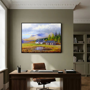 Ben Eighe from Coulin - Canvas print from original artwork - Cairngorm Artists