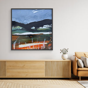 Black Hills Landscape - canvas print from original artwork - Cairngorm Artists