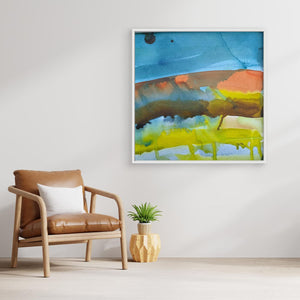 Blue Moon - canvas print from original artwork - Cairngorm Artists