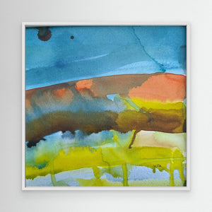Blue Moon - canvas print from original artwork - Cairngorm Artists