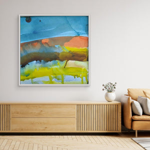 Blue Moon - canvas print from original artwork - Cairngorm Artists
