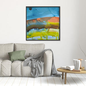Blue Moon - canvas print from original artwork - Cairngorm Artists