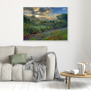 Bluebell Glen, Balmacara - canvas print from original photograph - Cairngorm Artists