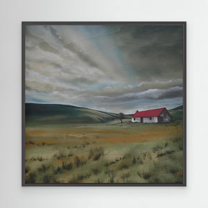 Bowman's Croft - canvas print from original artwork - Cairngorm Artists