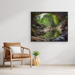 Bridge of Avon Viewpoint - canvas print from original photograph - Cairngorm Artists