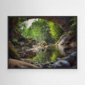 Bridge of Avon Viewpoint - canvas print from original photograph - Cairngorm Artists