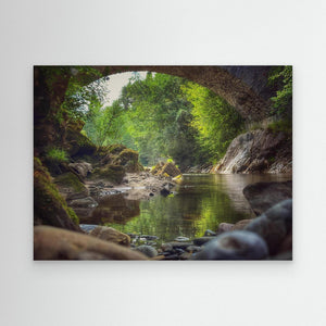 Bridge of Avon Viewpoint - canvas print from original photograph - Cairngorm Artists