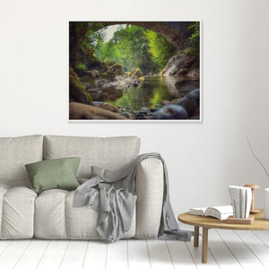 Bridge of Avon Viewpoint - canvas print from original photograph - Cairngorm Artists