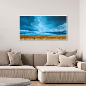 Broom & Beyond - canvas print from original artwork - Cairngorm Artists