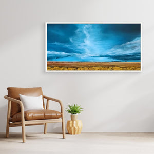 Broom & Beyond - canvas print from original artwork - Cairngorm Artists