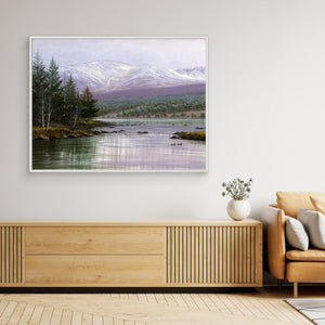 Cairngorm Spring - canvas print from original artwork - Cairngorm Artists