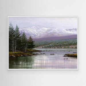 Cairngorm Spring - canvas print from original artwork - Cairngorm Artists