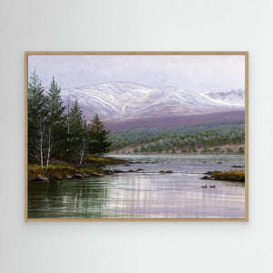 Cairngorm Spring - canvas print from original artwork - Cairngorm Artists