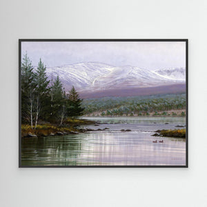 Cairngorm Spring - canvas print from original artwork - Cairngorm Artists