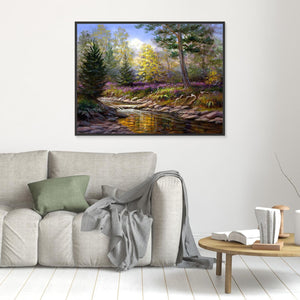 Cairngorm Stream - canvas print from original artwork - Cairngorm Artists