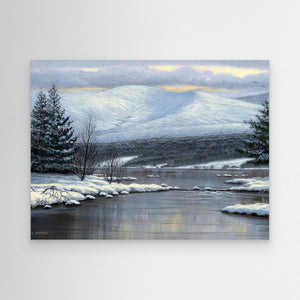 Cairngorm Winter - canvas print from original artwork - Cairngorm Artists