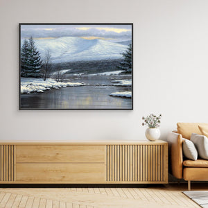 Cairngorm Winter - canvas print from original artwork - Cairngorm Artists