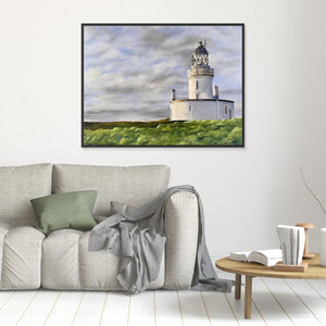 Chanonry Point Lighthouse - canvas print from original artwork - Cairngorm Artists