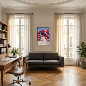 Cornflowers - canvas print from original artwork - Cairngorm Artists