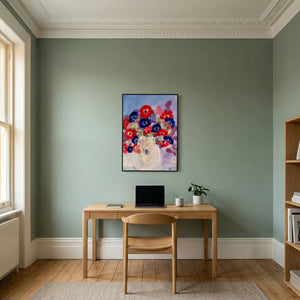 Cornflowers - canvas print from original artwork - Cairngorm Artists