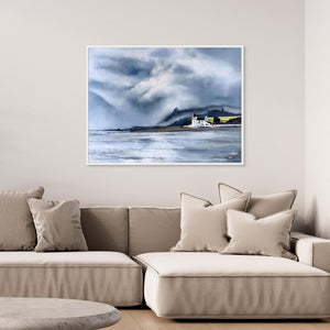 Corran Lighthouse - canvas print from original artwork - Cairngorm Artists