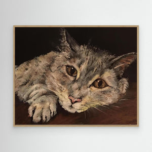 Cosy Gaze - canvas print from original artwork - Cairngorm Artists