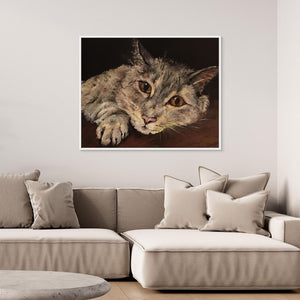 Cosy Gaze - canvas print from original artwork - Cairngorm Artists