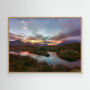 Cuillin Daybreak - canvas print from original photograph - Cairngorm Artists