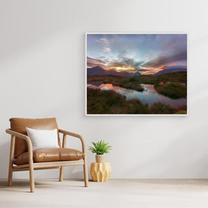 Cuillin Daybreak - canvas print from original photograph - Cairngorm Artists