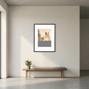 Curious Squirrel - fine art print from original artwork - Cairngorm Artists