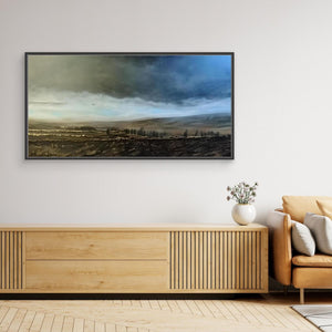 Dava Moor Gold - canvas print from original artwork - Cairngorm Artists