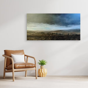 Dava Moor Gold - canvas print from original artwork - Cairngorm Artists