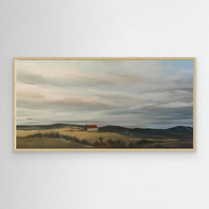 Drumroy Croft View - canvas print from original artwork - Cairngorm Artists