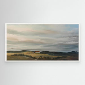 Drumroy Croft View - canvas print from original artwork - Cairngorm Artists