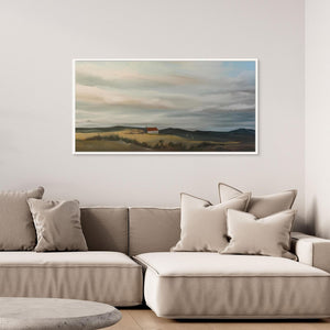 Drumroy Croft View - canvas print from original artwork - Cairngorm Artists
