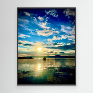 Easdale Sunset Cruise - canvas print from photographic original - Cairngorm Artists